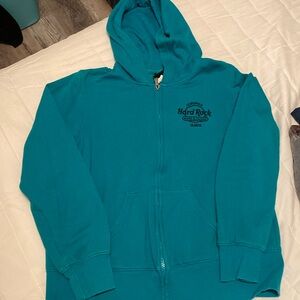 Hard Rock Hoodie zip down